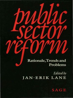 cover image of Public Sector Reform
